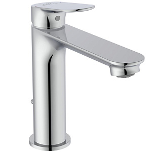 Ideal Standard Ceralife O Смеситель для раковины H12см., на 1 отв., с донным клапаном, цвет: хром