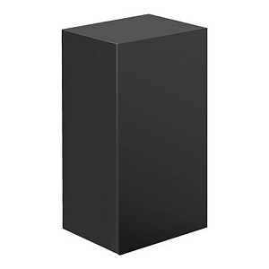 Emco Evo Средний шкаф 750 мм., стеклянная дверь, подвесной, цвет черный
