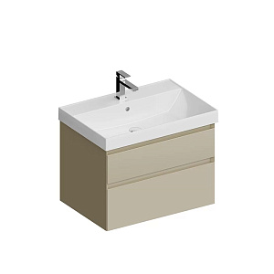 Kerama Marazzi Cubo Тумба подвесная 70см, с ящиками, с ящиками, цвет: лимо матовая