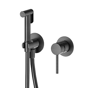 Newform Shut Off Гигиенический душ, внешняя часть, цвет: PVD brushed gun metal