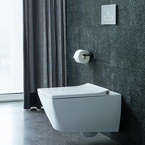 Duravit Viu Унитаз подвесной 37x57см, rimless, вкл. крепление Durafix, с покрытием WG, цвет: белый