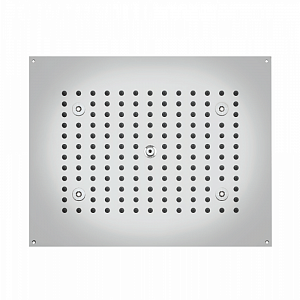 BOSSINI DREAM-RECTANGULAR Верхний душ 470 x 370 мм с 4 LED RGB, блок питания/управления, Cromoterapia, цвет: хром