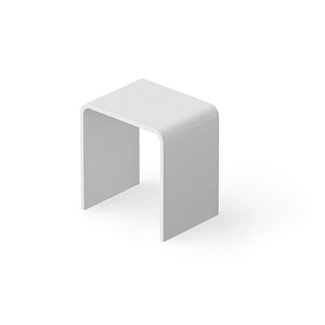 Dea Design Accessories Стул 40х30х43см., напольный, цвет: белый