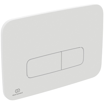 Ideal Standard Oleas M1 Механическая панель смыва, двойной смыв, цвет: белый матовый