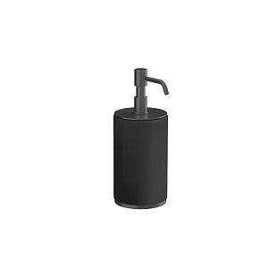 Gessi Tondo Дозатор для жидкого мыла, настольный, цвет: Black Metal Brushed PVD/черный