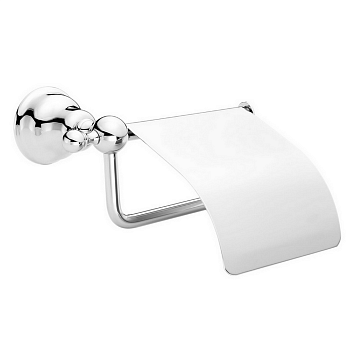 HUBER Croisette Бумагодержатель с крышкой, подвесной,  цвет: никель матовый