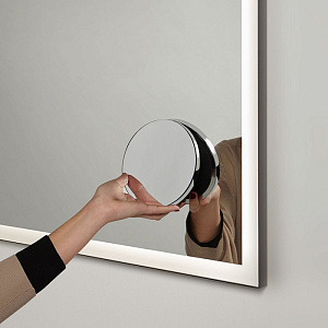 Antonio Lupi Focus Зеркало Ø12cм., увеличение в 2 раза, на магнитной пластине, для установки на зеркала
