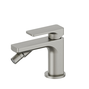 Newform B-Easy Смеситель для биде, 1 отв., с донным клапаном, цвет: titanium satin