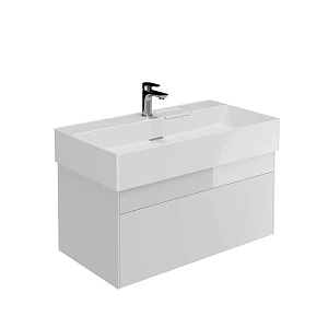 Kerama Marazzi Logica Тумба подвесная 86.8x46x40.3см., 2 ящика, цвет: белоснежный