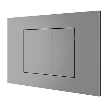 Almar WC plate Смывная клавиша универсальная, для GEBERIT SIGMA8 / UP720 или SIGMA12 / UP320 или TECE BOX-8, цвет: нержавеющая сталь брашированная