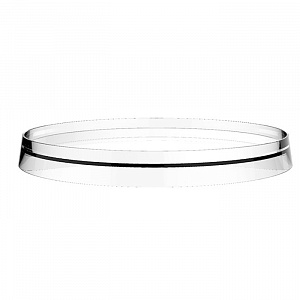 Laufen Kartell Съемный диск для смесителя/полочки/держателя туал бумаги d=185мм, цвет: прозрачный кристал