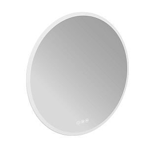 Emco Зеркало Ø60см, с LED подсветкой, с матовым краем, с сенсорными выключателями