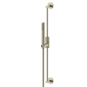 Newform Ionika bagno Душевой гарнитур, ручной душ на штанге, шланг 150см, цвет: PVD brushed pale gold