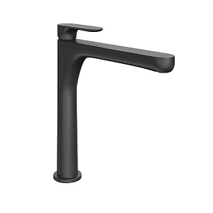 Kerama Marazzi Ole Смеситель для раковины, на 1 отв., высокий, цвет: черный матовый
