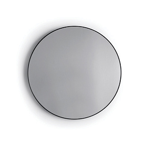 Bertocci Specchi Зеркало косметические, настенное D60см., без подсветки, в раме, цвет: черный матовый