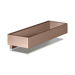 Keuco Edition 11 Полочка для душа, подвесная, цвет: brushed red gold/aluminium