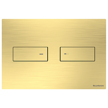 Artceram INOX Смывная клавиша, цвет: золото брашированное PVD