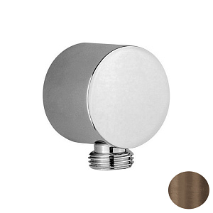 Cisal Shower Вывод из стены для душевого шланга, цвет: темная матовая латунь