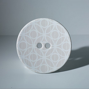 Kerasan Deco Декоративная пластина для слива раковины DECO. цвет: Decoro Geometrie