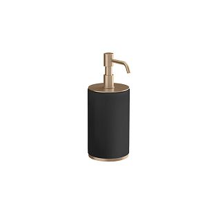 Gessi Tondo Дозатор для жидкого мыла, настольный, черный, цвет: Copper PVD