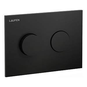 Laufen INEO GROOVE Клавиша смыва, цвет: черный матовый