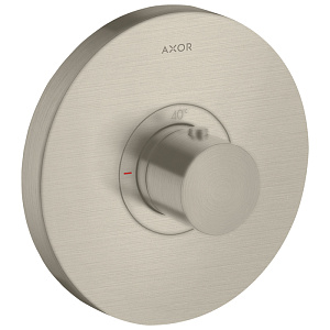 Axor ShowerSelect Встраиваемый термостат для душа, 1 потреб, внешняя часть, цвет: шлифованный никель