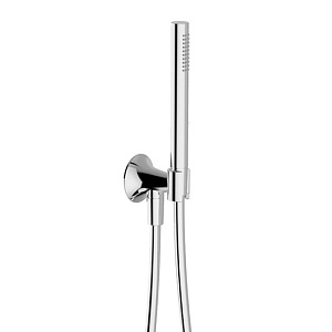 Cisal Vita Душевой комплект с ручным душем, держателем с подводом воды и шлангом 1500 мм., цвет: хром