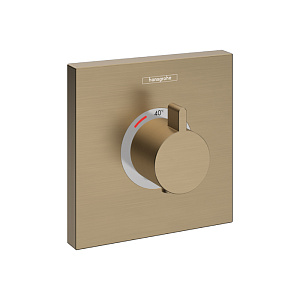 Hansgrohe ShowerSelect Термостат , СМ, цвет: шлифованая бронза
