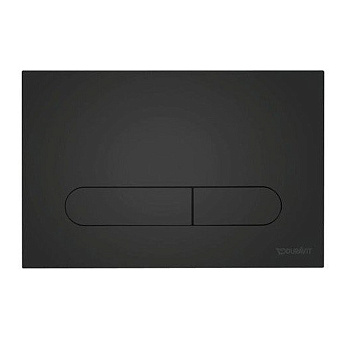 Duravit DuraSystem Beta 100 Клавиша смыва для унитаза, пластик, цвет: черный матовый 