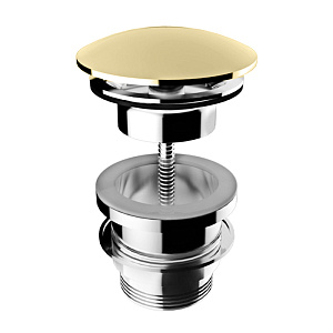 Stella Completamenti Донный клапан для раковин без перелива, цвет: bronzo