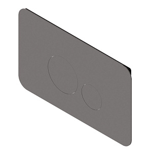 Ritmonio Toilet accessories Панель смыва для инсталляции Geberit: Sigma 8, Sigma 12; Tece: 2003-2020, 2021-Now; Viega: 3H, 3L, 3F, цвет: Brushed