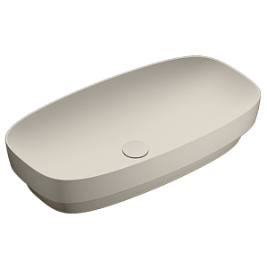 Catalano Alvea Раковина 75x40см встраиваемая, без отв., цвет: Sabbia Satinato