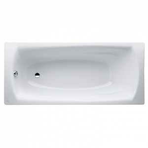 Laufen Palladium стальная ванна встраиваемая 1700x750 мм, эмалированная сталь (3,5 мм), шумоизоляционное покрытие, без отверстий для ручек, цвет: белый