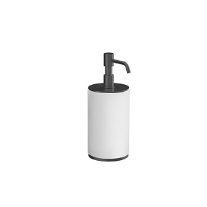 GESSI Tondo Дозатор для жидкого мыла настольный белый, цвет: Black XL