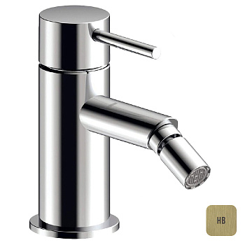 Almar Mixers Смеситель для биде, 1 отв., без донного клапана, цвет: High Brass Brushed PVD