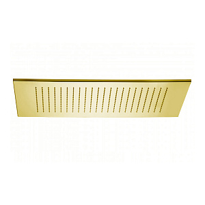 Bongio Soffioni Верхний душ прямоугольный 41.2х60см, цвет: матированное золото