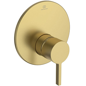 Ideal Standard Joy Смеситель для душа, встраиваемый, цвет: PVD Brushed Gold (Шлифованное Золото)