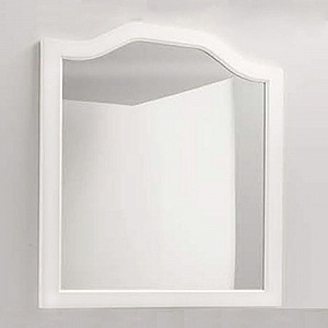 EBAN Sagomata Зеркало в раме 70х104см, цвет: bianco decape