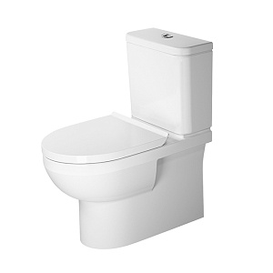 Duravit No.1 Унитаз-моноблок 36.5x65.5см, напольный, безободковый, цвет: белый