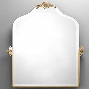 	 Devon&Devon Mayfair Зеркало поворотное 70х64см, с орнаментом, цвет: золото