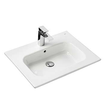 Roca Victoria-N UNIK Раковина подвесная 60x46x16см., с 1 отв., цвет: белый