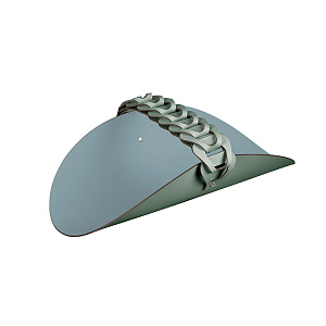 ADJ Открытая корзина для СПА Riviera, 48x28 см., цвет: эвкалипт/небесный