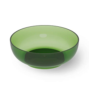 Dea Design Round Ванна 150х150х52см., отдельностоящая, Glasstech, прозрачная смола, цвет: Emerald R3