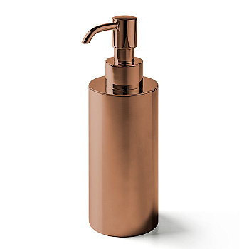 3SC Metal Tonda Дозатор для жидкого мыла, подвесной, цвет: Warm Brushed Bronze PVD