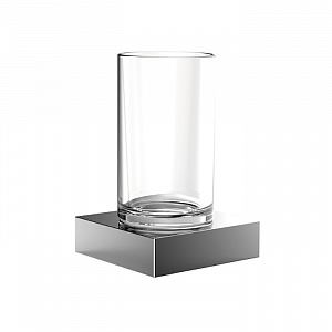 EMCO Liaison Стакан подвесной стекло прозрачное, цвет: хром