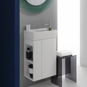 Laufen Kartell Раковина 46х28х12 см, 1 отв., без перелива, цвет: белый
