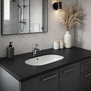 Ideal Standard Connect Раковина 48x35см., встраиваемая снизу, без отв., цвет: белый