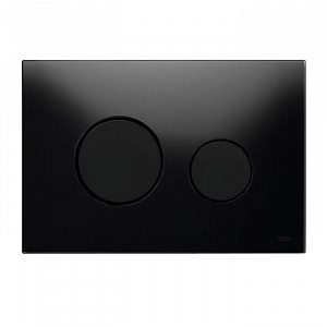 TECEloop Панель смыва, стекло черное, клавиши черные