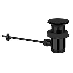 Gessi Technical accessories Донный клапан для раковины на 1 1/4 c донным клапаном и переливом, цвет: Black XL