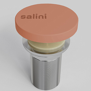 Salini D502 Донный клапан для раковины "Up&Down", S-Stone, цвет: RAL3012 матовый